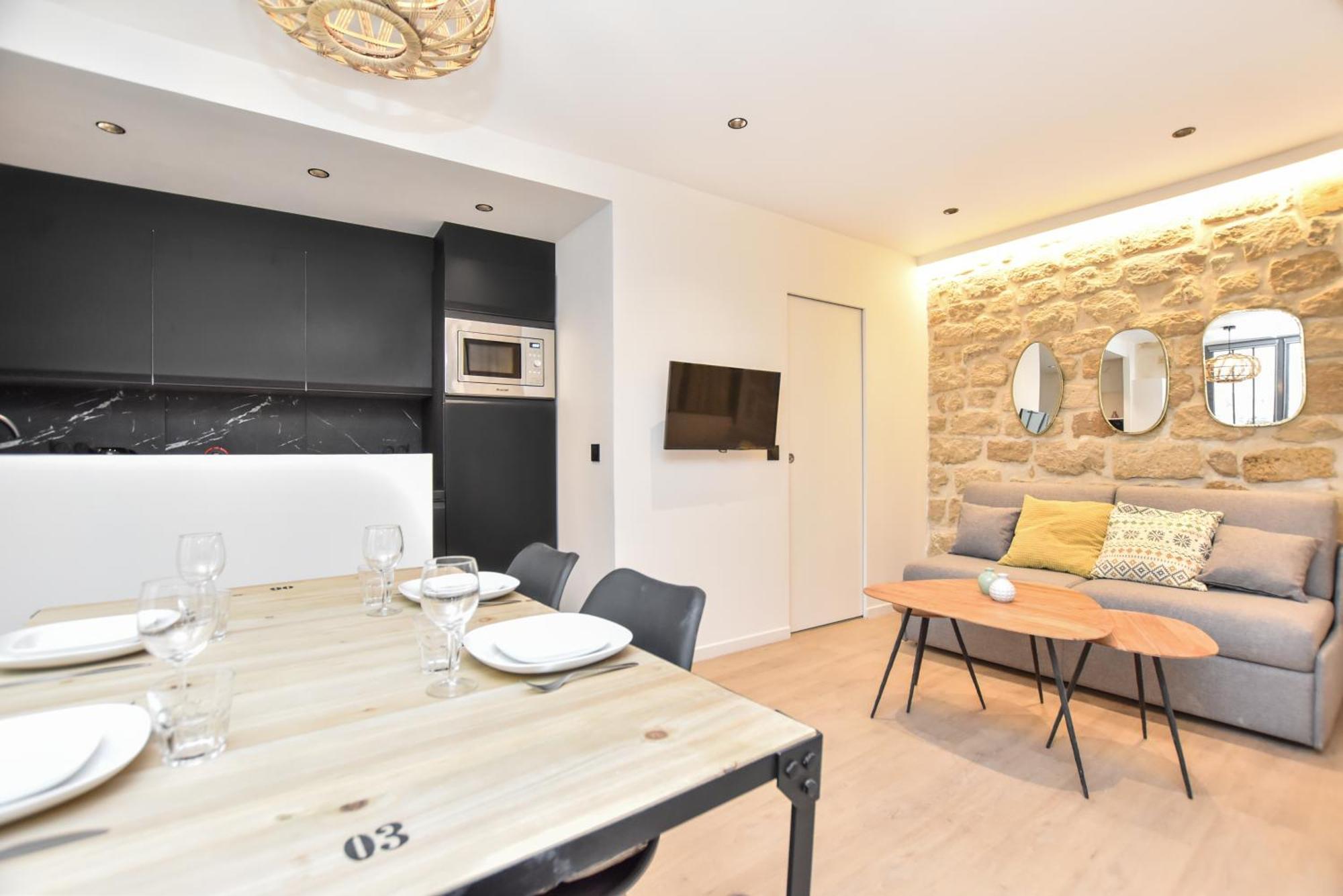 Cozy Apartment - 1Br-4P - Sentier Parigi Esterno foto